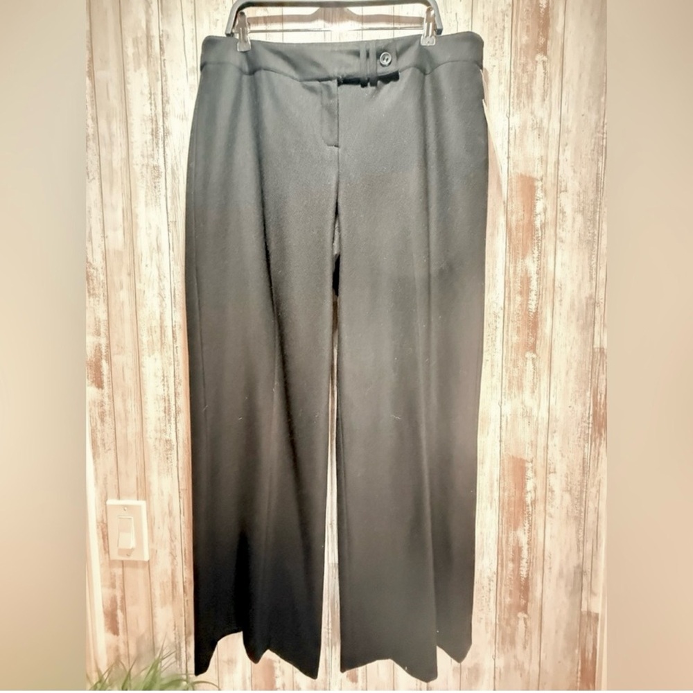 Harve Benard Wool Blend Wide Leg Pants Size 16